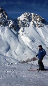 CHUTE ON SIGHT: Some of the couloirs for those who fancy a bit of challenging off piste in the Valloire/Valmeinier area