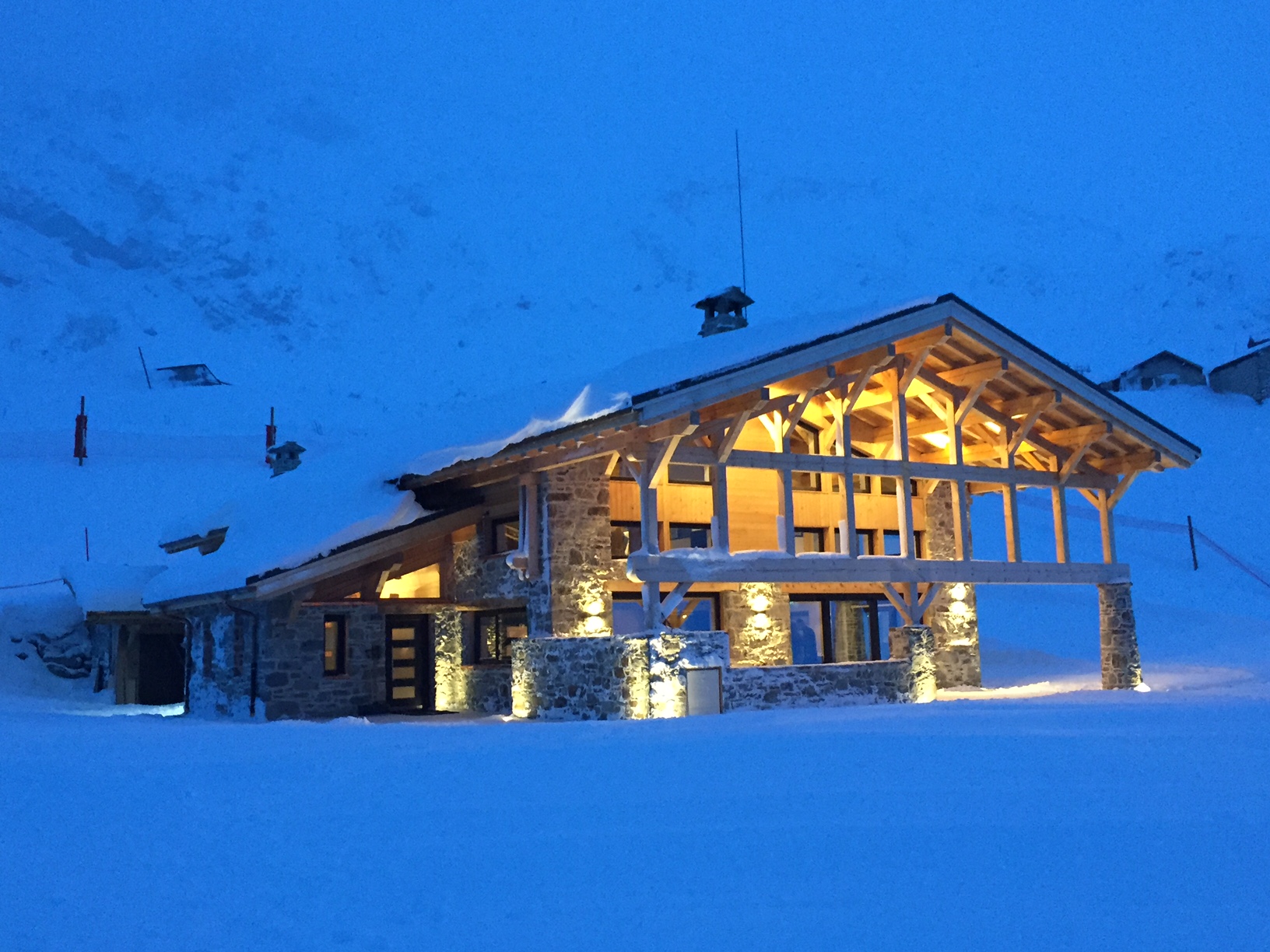 Modern luxury in an 'old school' chalet in Les Arcs 2000 IMG_1967