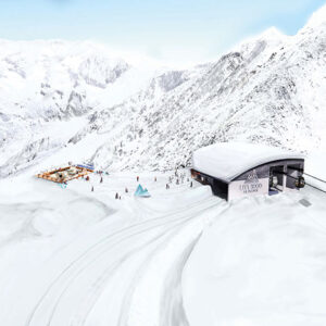 Ride the new Les Glaciers Gondola in La Plagne Skier and Snowboarder