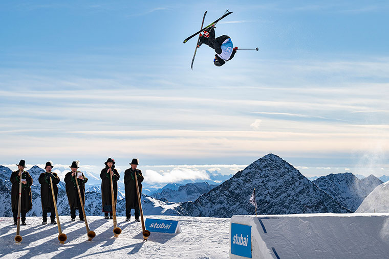 The stage is set for the world’s best freeskiers on the Stubai Glacier