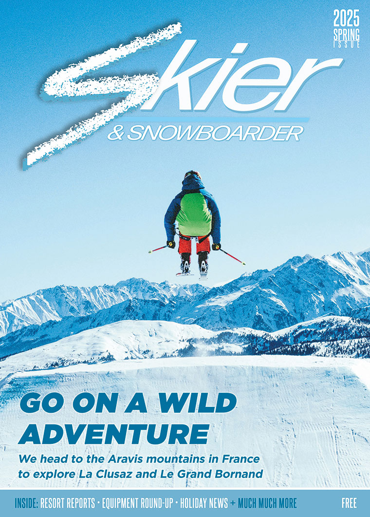 Skier & Snowboarder Spring 2025 issue cover