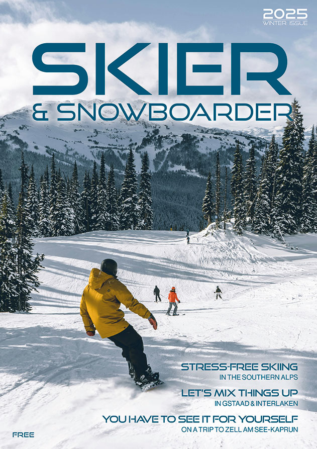 Skier & Snowboarder Winter 2025 issue cover