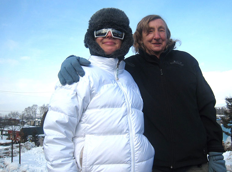 Skier-Minty-on-the-slopes