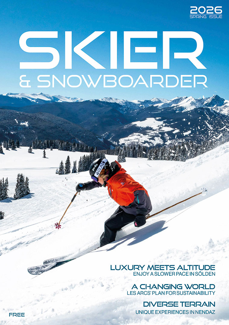 Skier & Snowboarder Spring 2026 issue cover