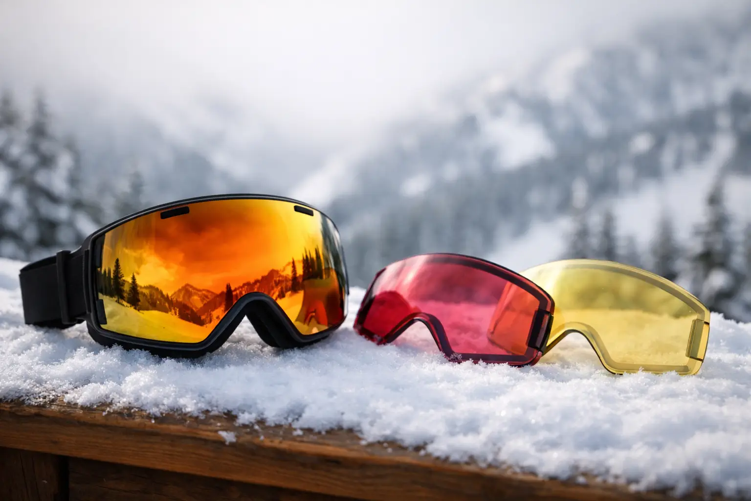 Ski Goggles Low Light Lenses Explained