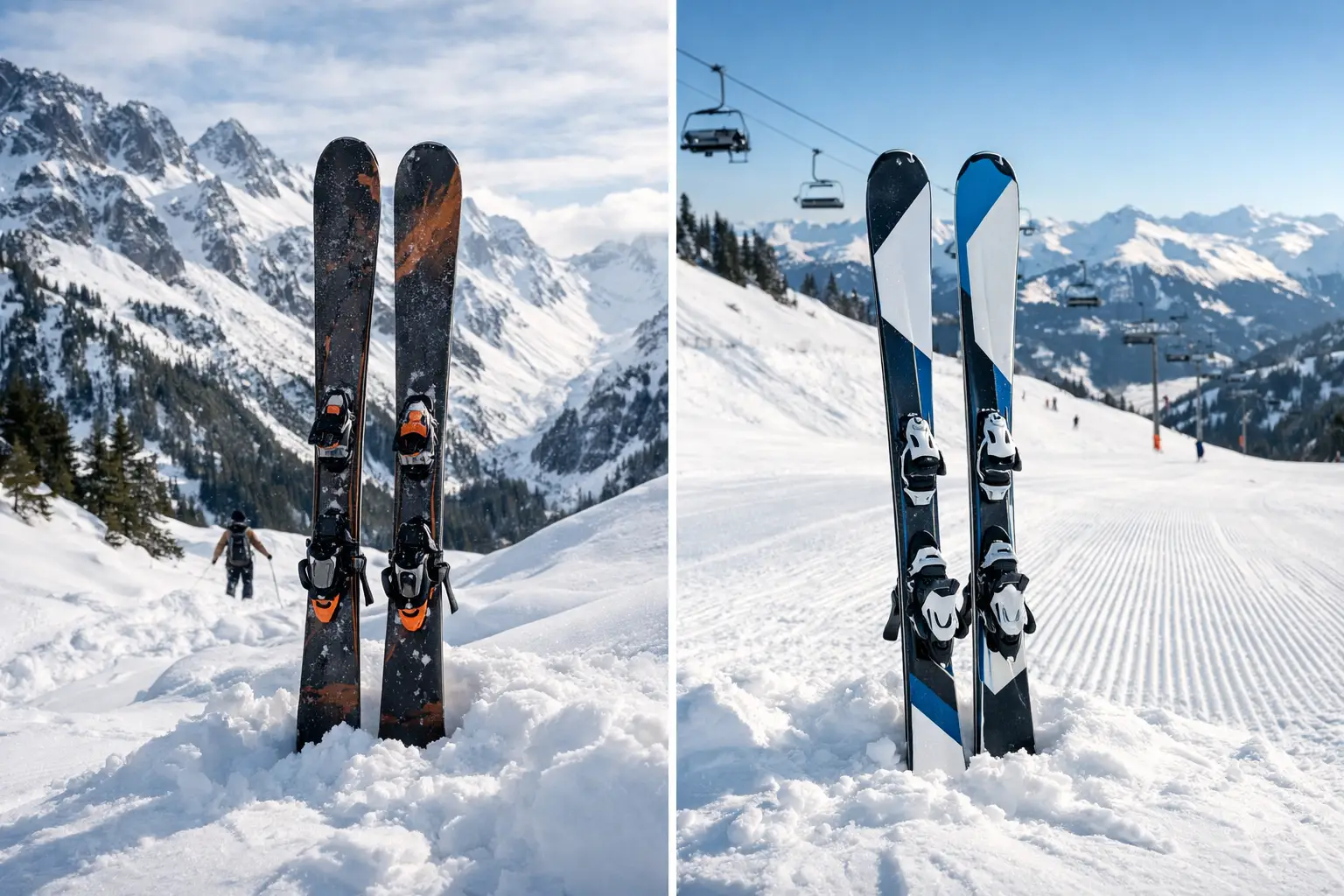 All Mountain vs Piste Skis: Which Fits?