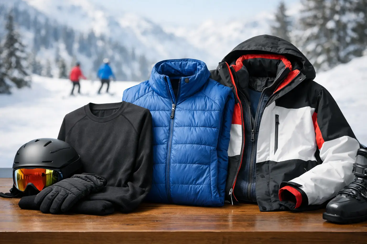 How to Layer for Skiing Properly