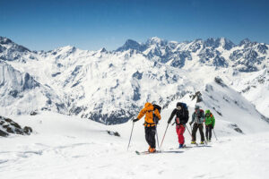Ski touring