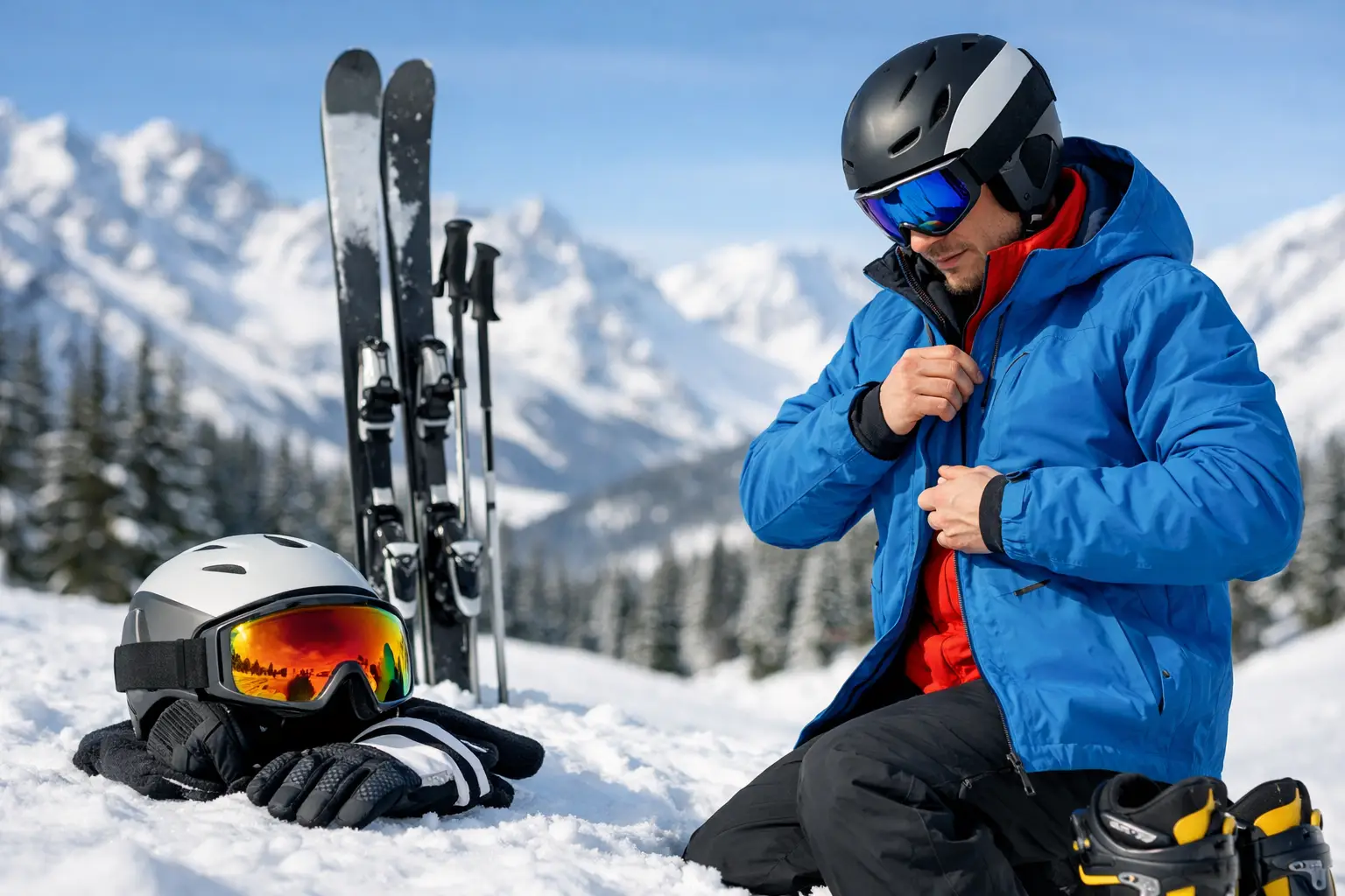 How to Dress for Skiing Properly