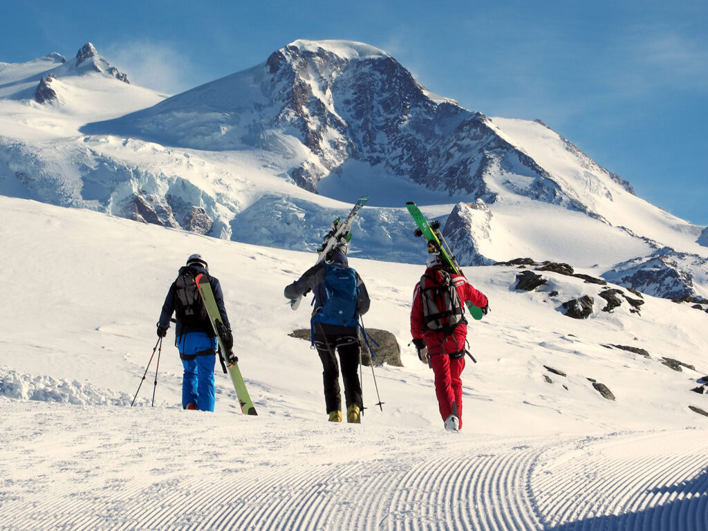 Skiing in Italy