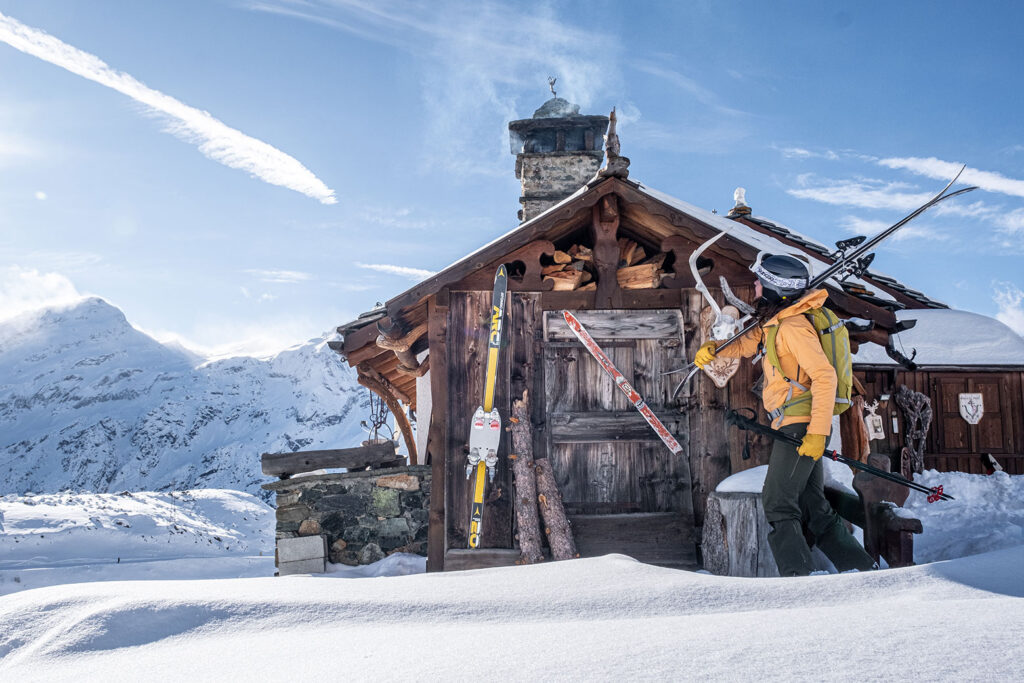Skiing in Italy