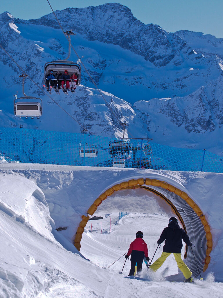 Skiing in Italy
