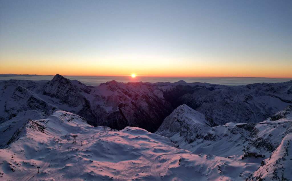 Skiing in Italy
