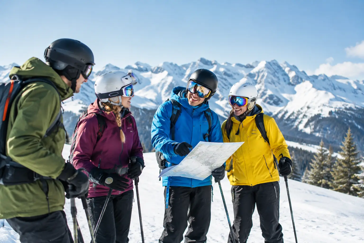 How to Plan Group Skiing Without the Group Drama