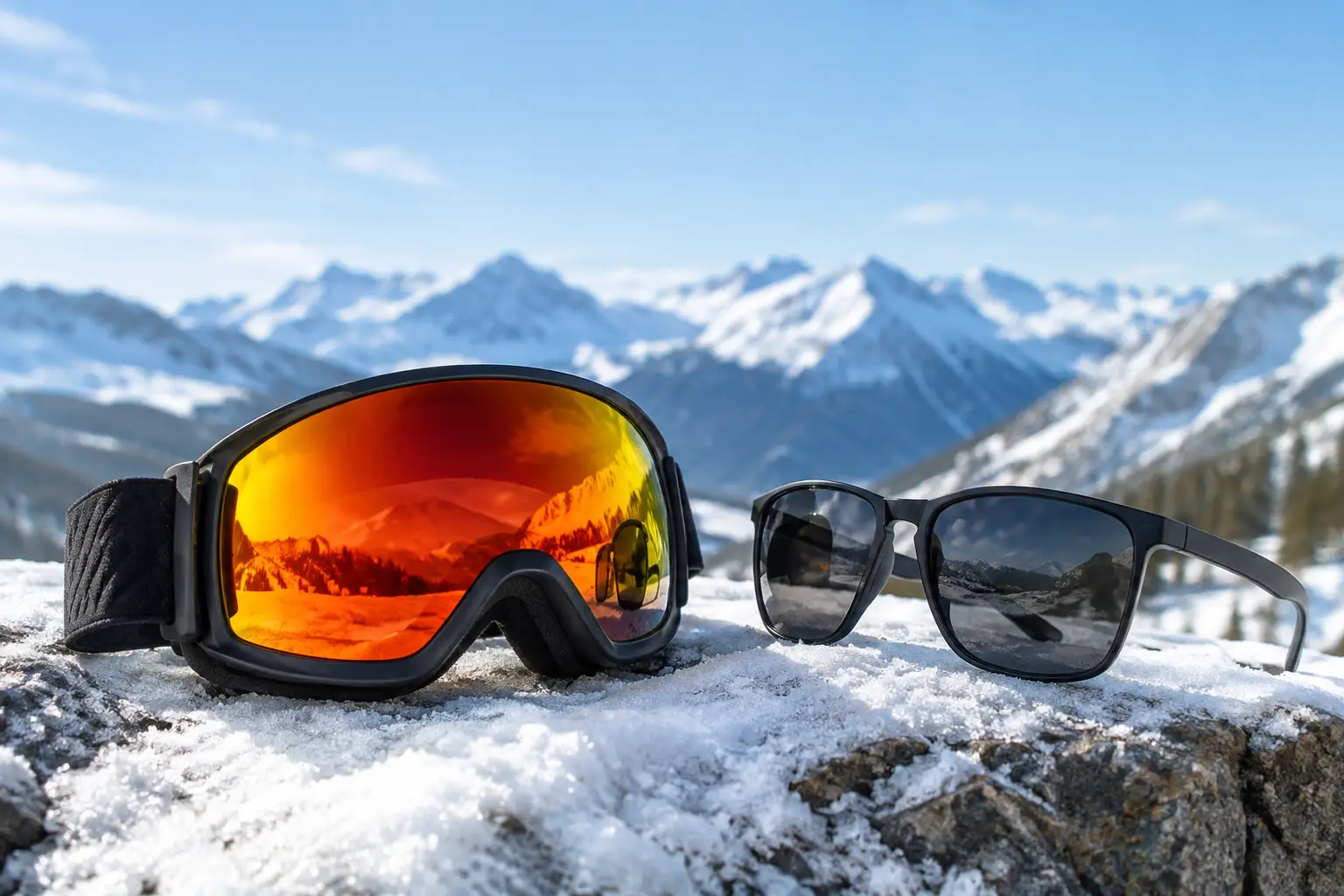 Ski Goggles Versus Sunglasses for the Mountains