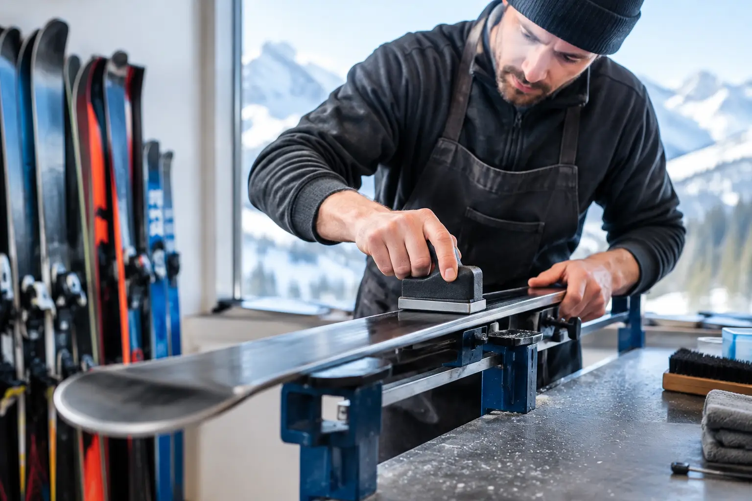 Ski Servicing Frequency for Better Days on Snow