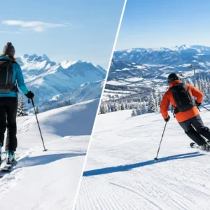 Ski Touring Versus Resort Skiing: Which Is Better? Ski Touring Versus Resort Skiing: Which Is Better?