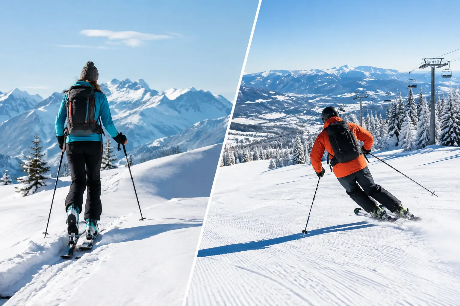 Ski Touring Versus Resort Skiing: Which Is Better?